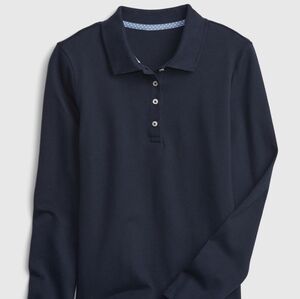 Gap Kids Cotton Uniform Polo Shirt size L (10) color blue 💙